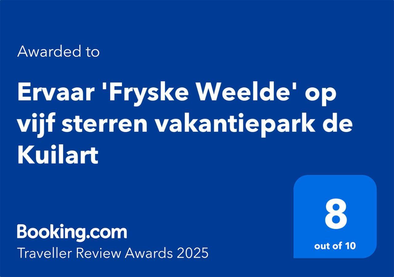 Ervaar 'Fryske Weelde' Op Vijf Sterren Vakantiepark De Kuilart Koudum Экстерьер фото